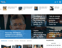 Tablet Screenshot of falconiatv.com.ve